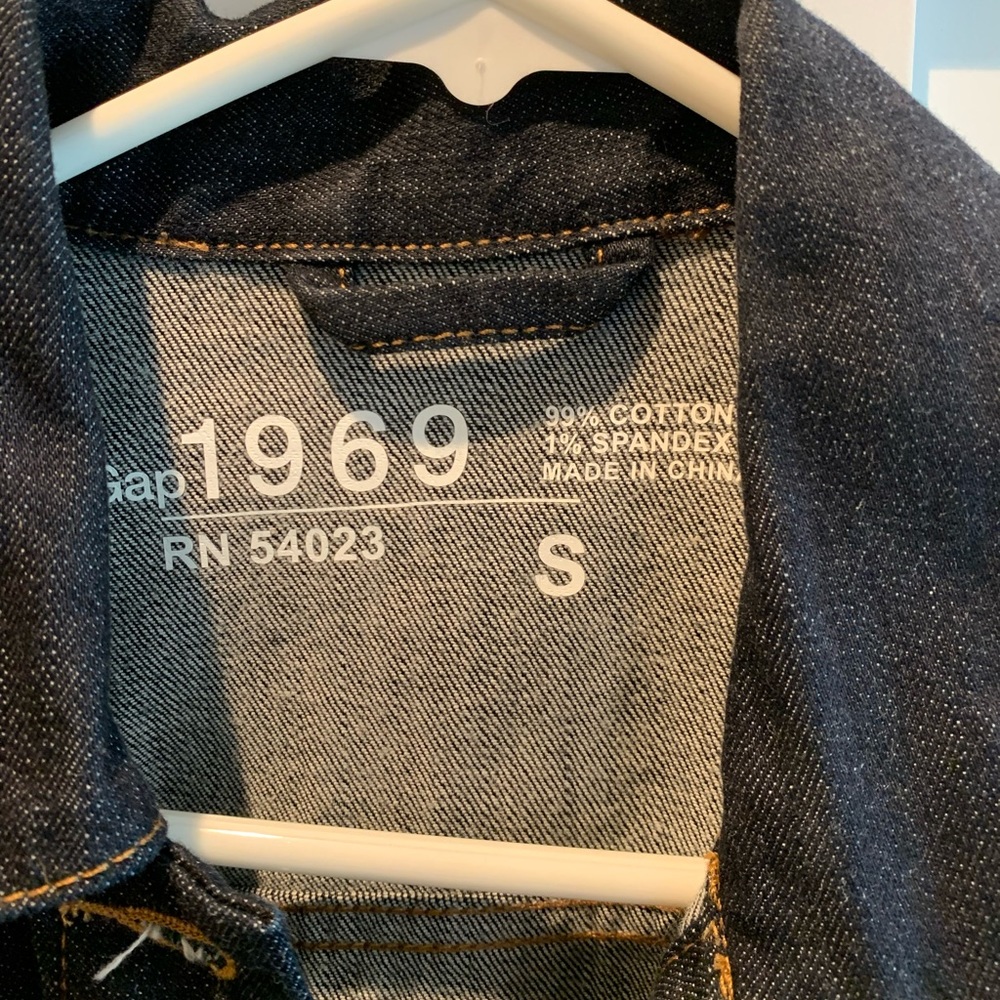 Gap dark denim jacket